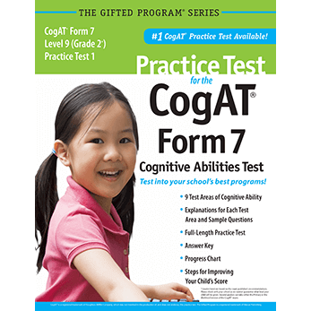 Cogat grade 2 form 7 level 9 Practice Test 1