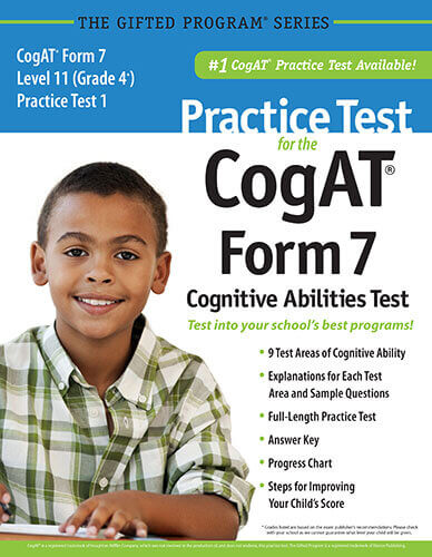 cogat form 7 full length practice test 1 ebook for grade 4 cogat form 7 practice test ebook download