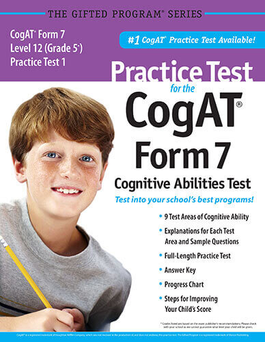 cogat form 7 full length practice test 1 ebook for grade 5 cogat form 7 practice test ebook download