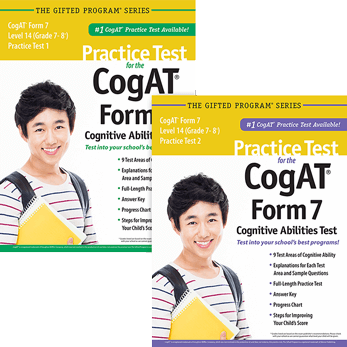 CogAT Level 14 grade 7 and 8 Practice Test 1 and 2