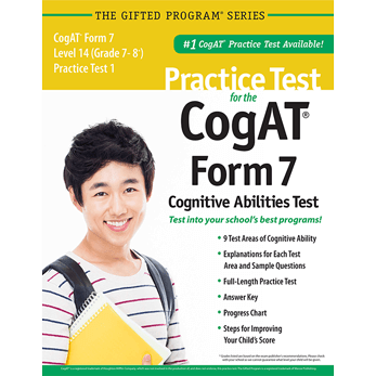 CogAT Level 14 grade 7 and 8 Practice Test 1