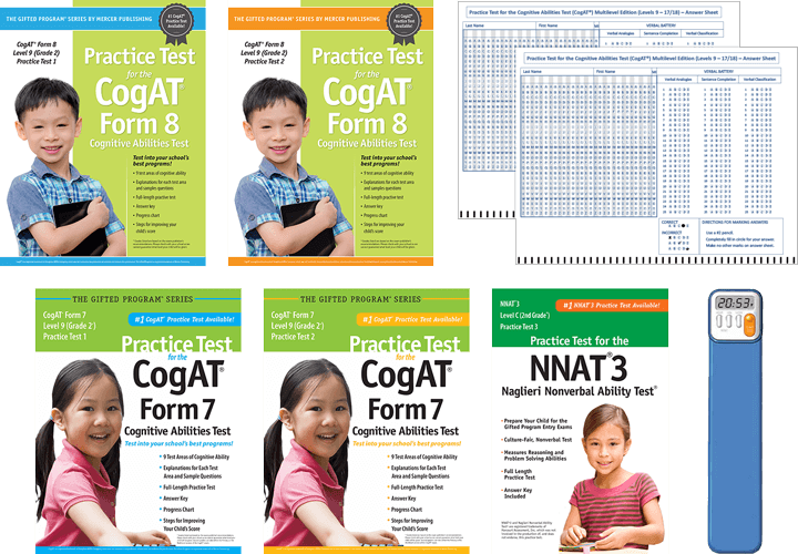 CogAT Grade 2 Multilevel Total Study Package