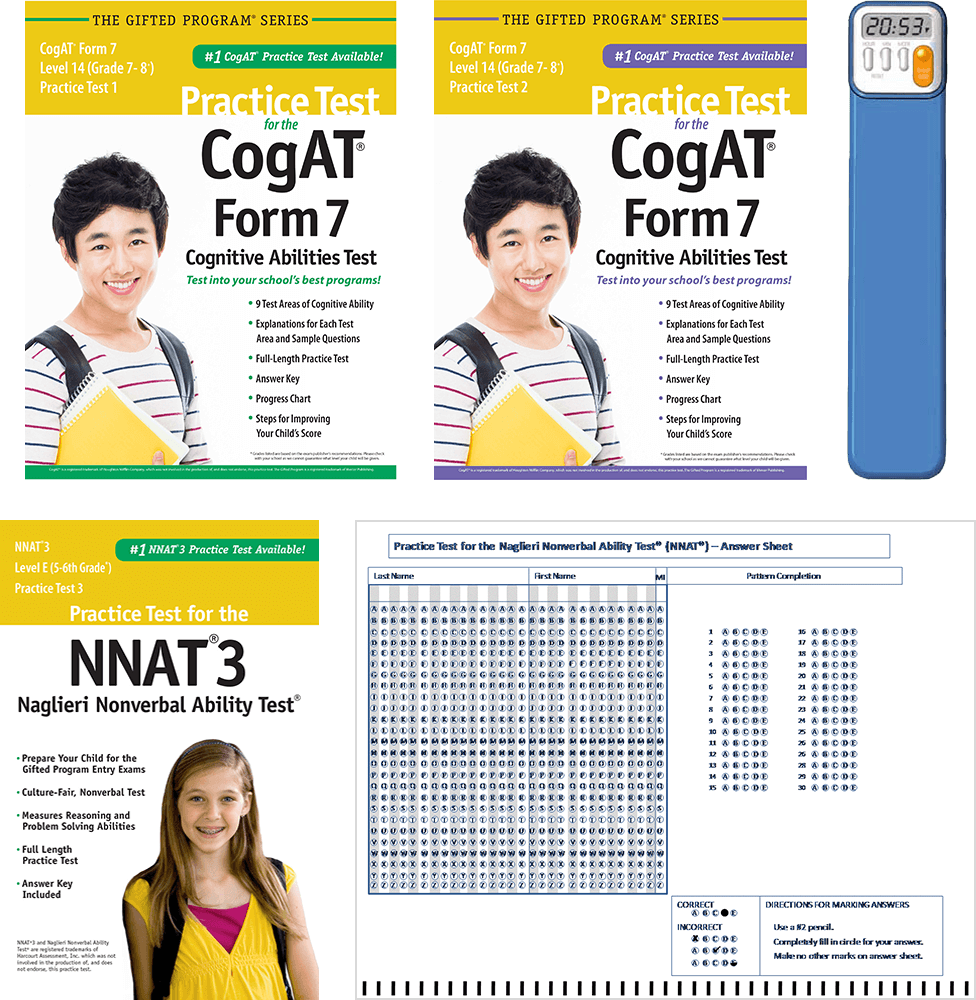 Cogat Practice Test (Grade 7 and 8)