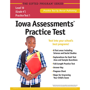 Iowa Assessments Test Prep Materials for Grade 4