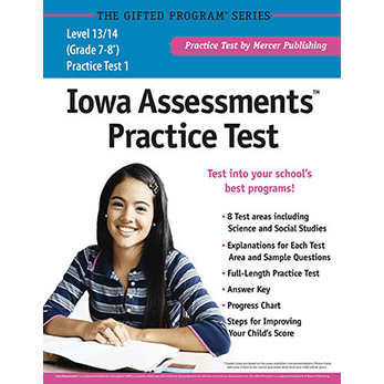 Iowa Assessments Grades 7-8 Levels 13-14 Practice Test