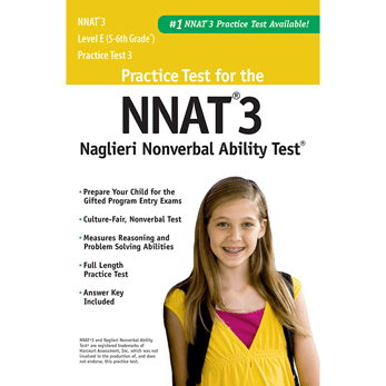 NNAT3 Grade 5/6 Level E Test 3 Practice Test