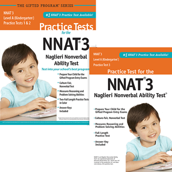 NNAT3 Test Prep Materials for Kindergarten