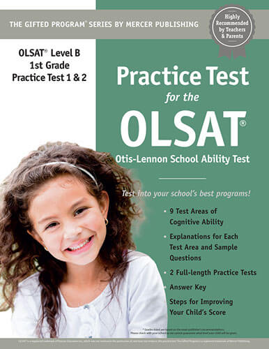 OLSAT Grade 1 Practice Test eBook