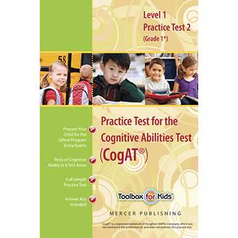 CogAT Grade 1 Form 6 Practice Test 2 eBook