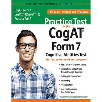 CogAT Level 14 grade 7 and 8 Practice Test 2 eBook