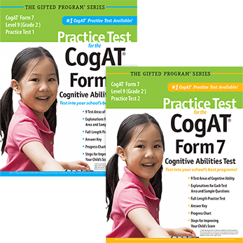 Cogat grade 2 form 7 level 9 Practice Tests 1 and 2