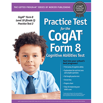 Cogat Form 8 Level 10 Grade 3 Practice Test 2