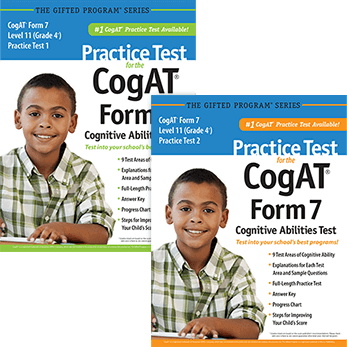 Cogat Grade 4 level 11 form 7 Practice Tests 1 and 2 eBook