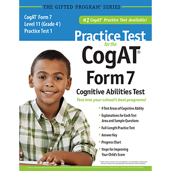 Cogat Grade 4 level 11 form 7 Practice Test 1 eBook
