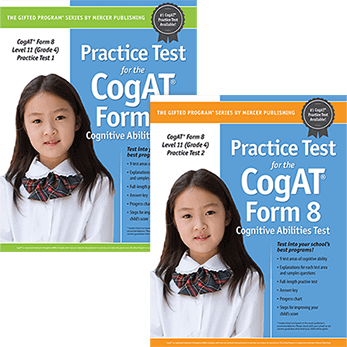 Cogat Form 8 Level 11 Grade 4 Practice Tests 1 and 2 eBook