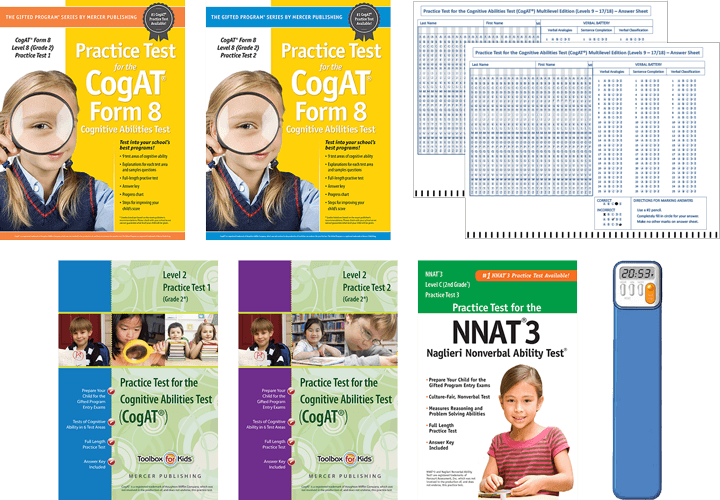 CogAT Grade 2 Primary Total Study Package