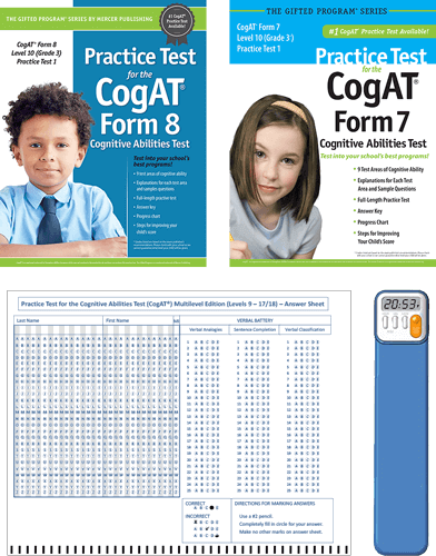 CogAT Grade 3 (Level 10) Essentials Study Package