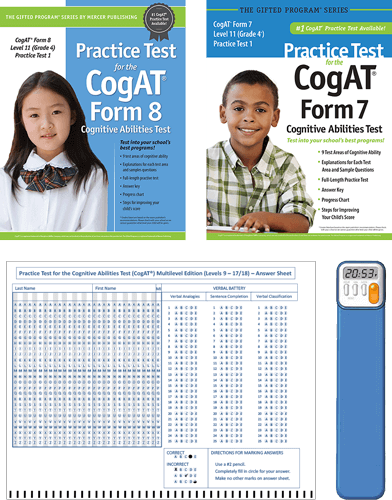 CogAT Grade 4 (Level 11) Essentials Study Package