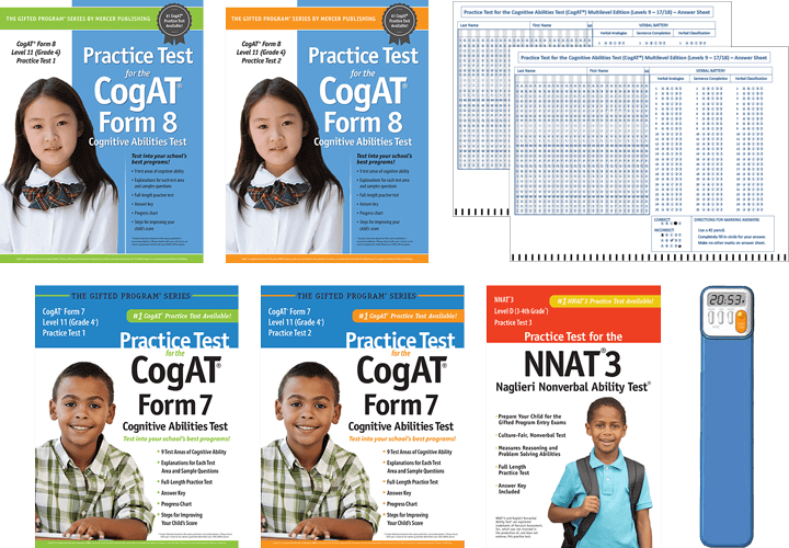 CogAT Grade 4 Total Study Package
