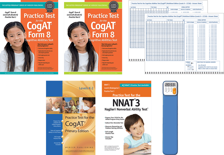 CogAT Grade K Total Study Package