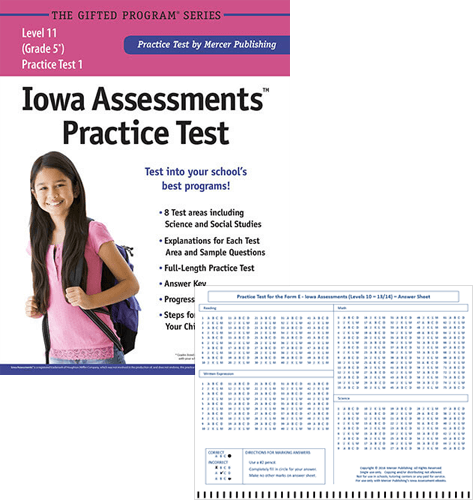 Iowa Assessments Grade 5 Study Package