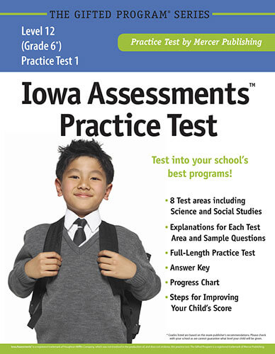 Iowa Assessments Grade 6 Practice Test eBook