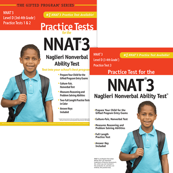 NNAT3 Grade 3/4 Level D Test 1, 2, and 3 Practice Test