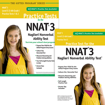 NNAT3 Grade 5/6 Level E Test 1, 2, and 3 Practice Test